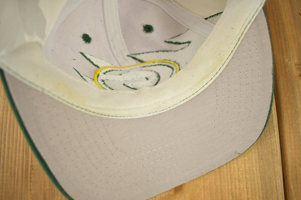 Vintage 1990s Green Bay Packers NFL Shark Tooth Snap Back Hat