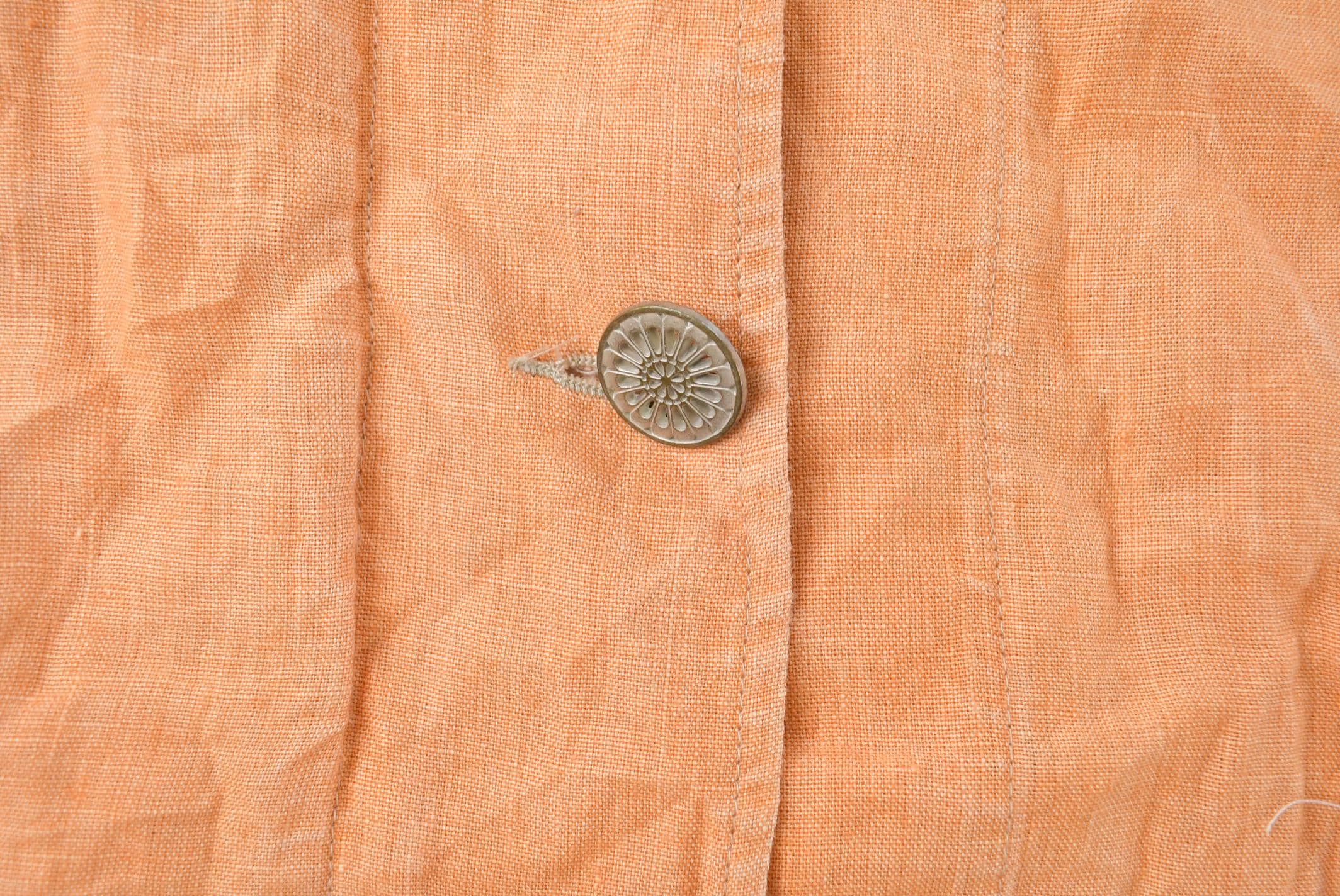 Vintage 1990s Chicos Linen Button Up Shirt Women's S /