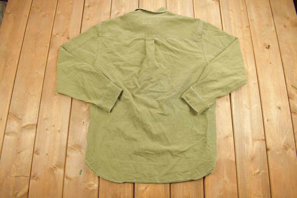 Vintage 1990s The Territory Ahead Blank Button Up Shirt