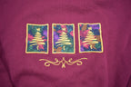 Vintage 1990s Cute Christmas Tree Crewneck Sweater