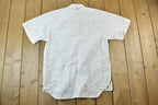 Vintage 1990s Newport Blue Button Up Boating Shirt