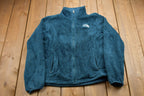 Vintage 1990s The North Face Full Zip Fleece Sweater