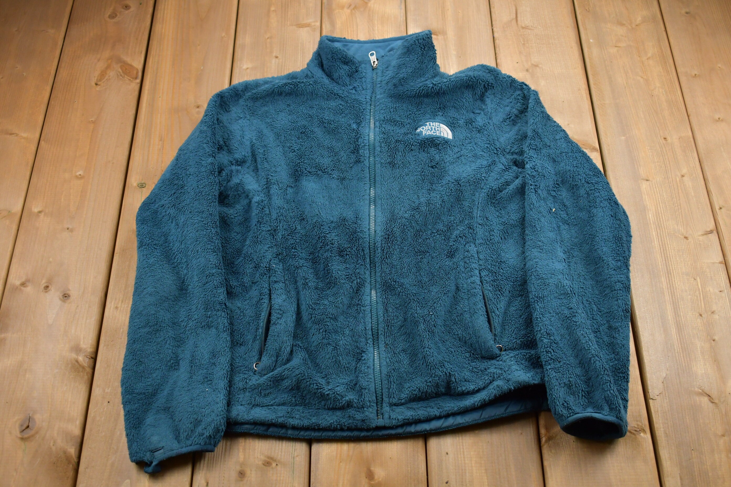 Vintage 1990s The North Face Full Zip Fleece Sweater