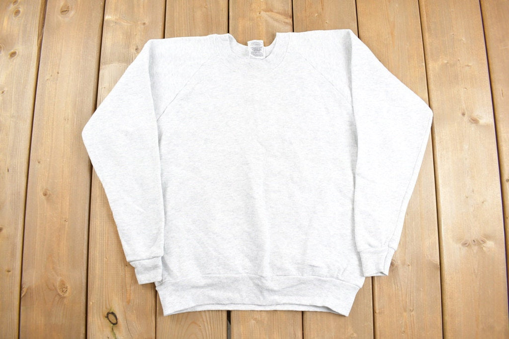 Vintage 1990s Fruit Of The Loom Blank Crewneck Sweatshirt