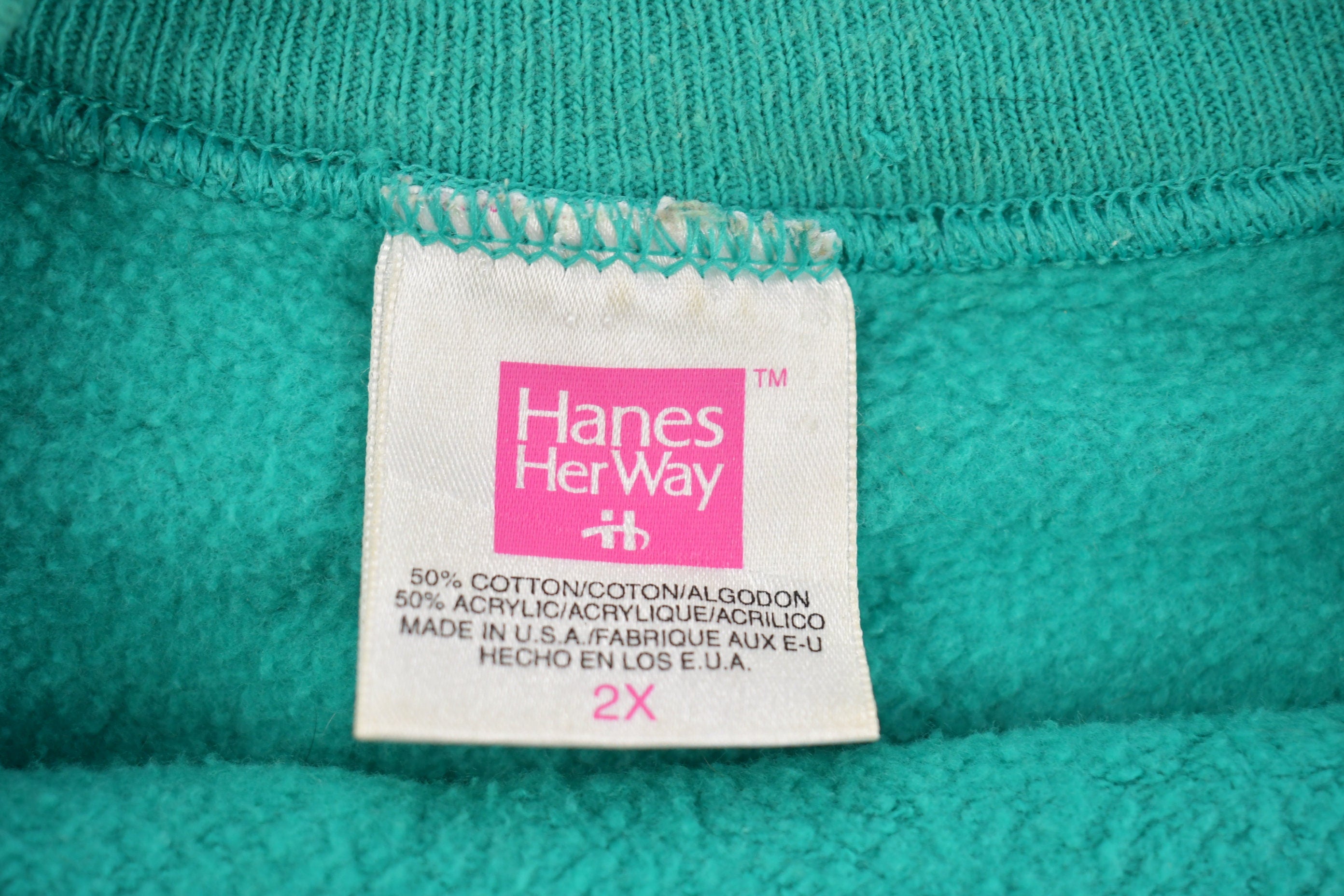 Vintage 1990s Blank Hanes Crewneck Sweatshirt