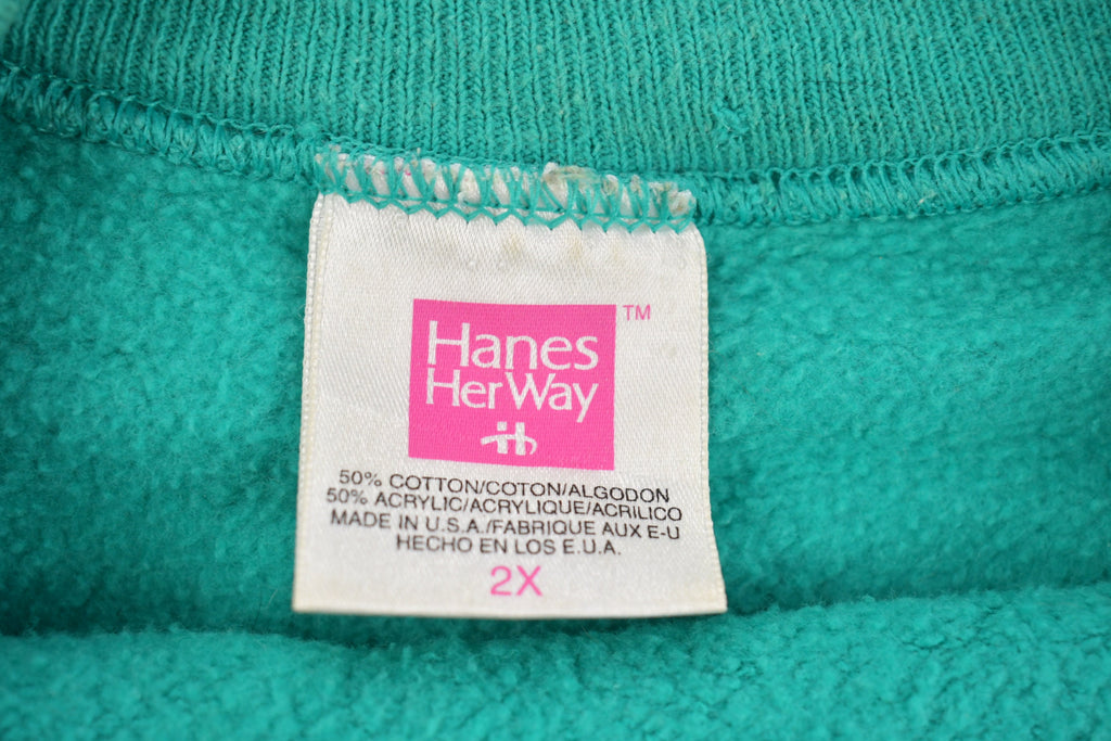 Vintage 1990s Blank Hanes Crewneck Sweatshirt