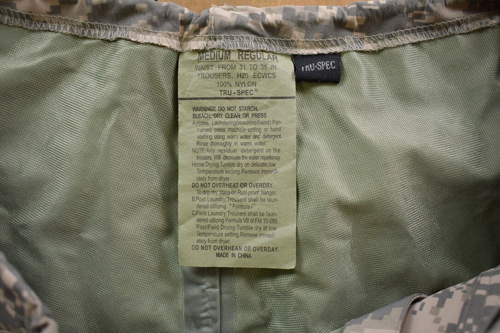 Vintage 1990s Military Digital Camouflage Pants Size 34 x 30