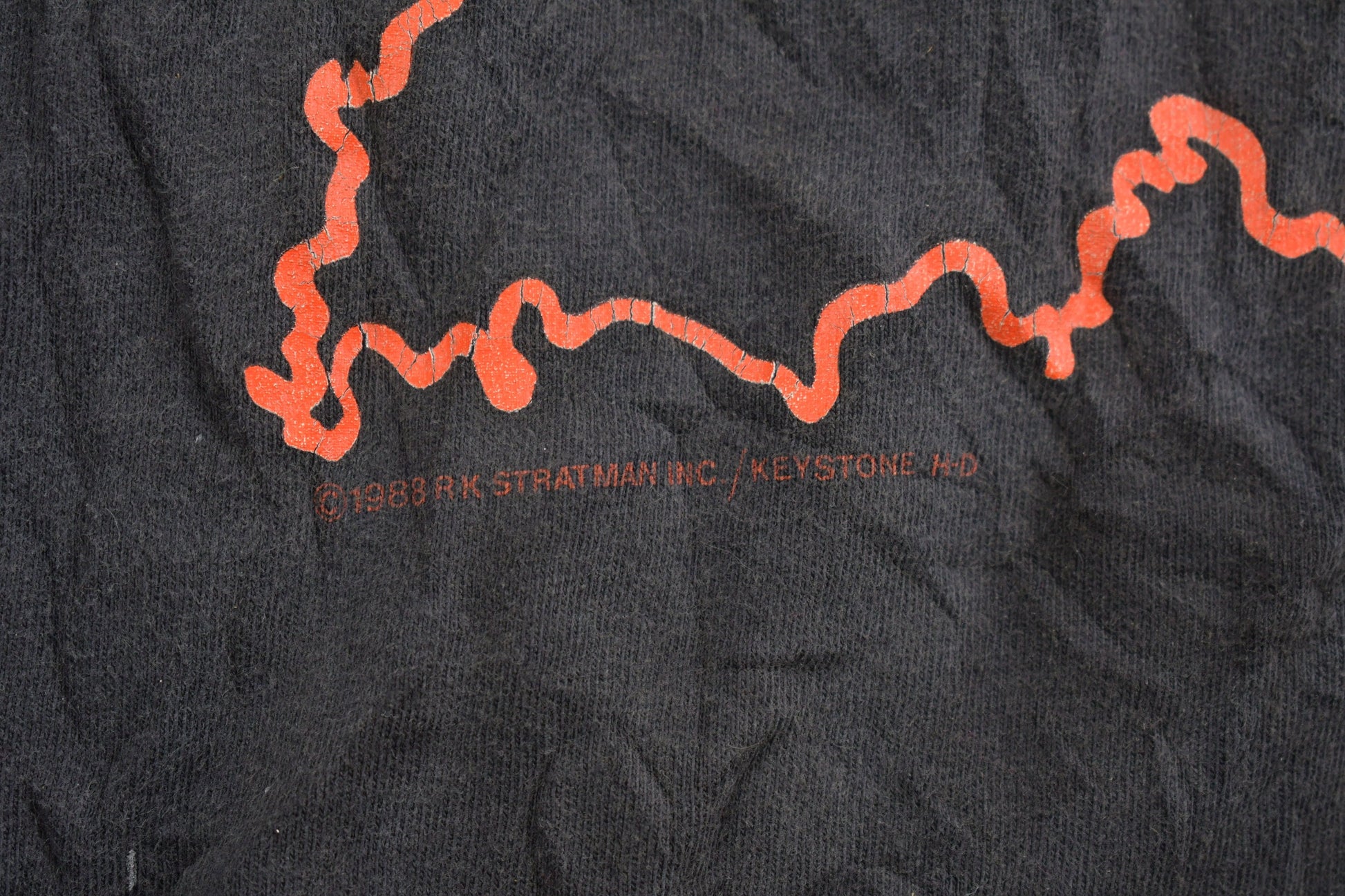 Vintage 1983 Harley Davidson Keystone Indianpolis T-Shirt / Single Stitch / Made In USA / Biker Tee / Souvenir T Shirt