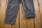 Vintage 1990's Unbranded Lined Jeans  Made in USA  American Vintage  Basic Clothing  Warm Pants  Streetwear Fashion  Vintage Pants