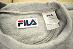 Vintage 1990s Fila Spell Out Fleece Crewneck Sweater