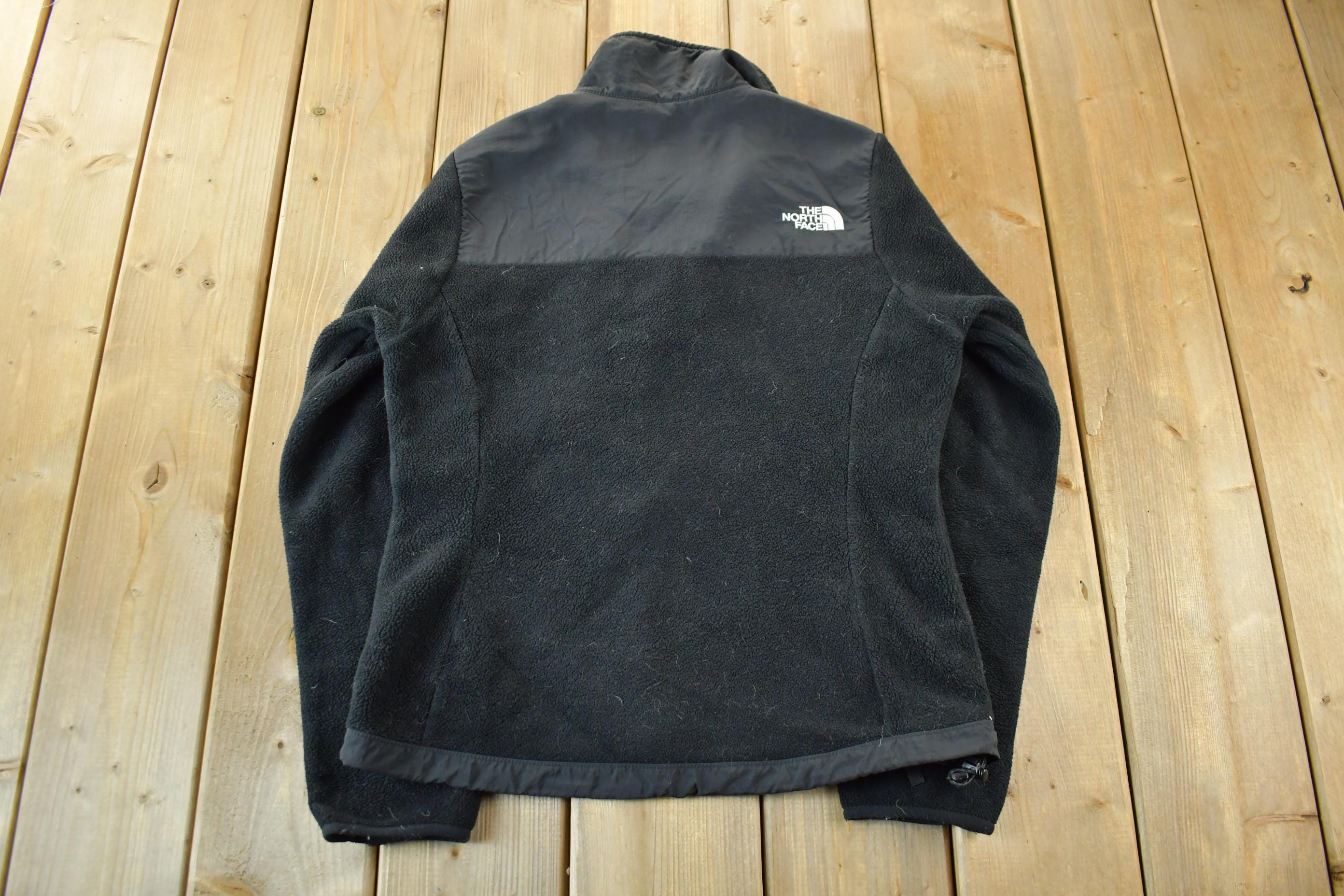 Vintage 1990s The North Face Black Denali Fleece Women's Sweater