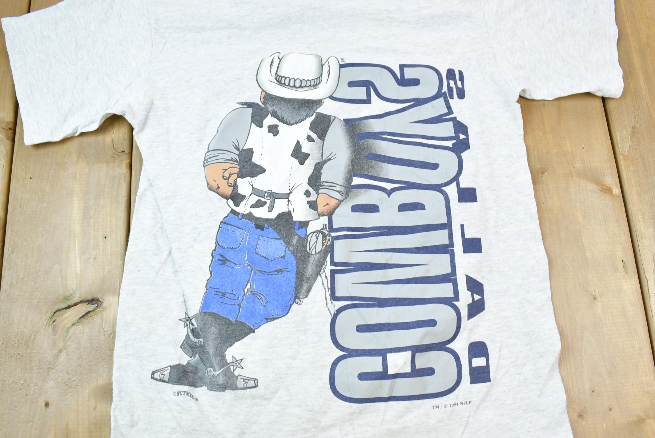 Vintage 1994 Dallas Cowboys NFL Double Sided T-Shirt