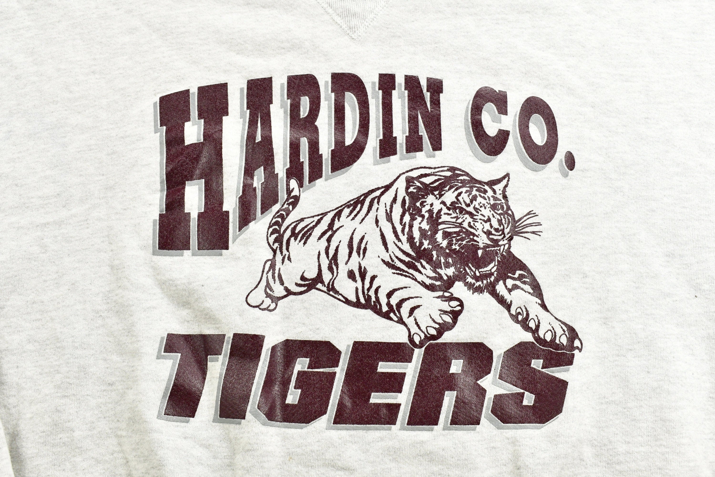 Vintage 1990s South Hardin Highschool Tigers Crewneck Sweatshirt