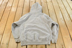 Vintage 1990s Harvard Crimson University Collegiate Hoodie Men's M  Harvard Sweatshirt  Americana  90s Harvard