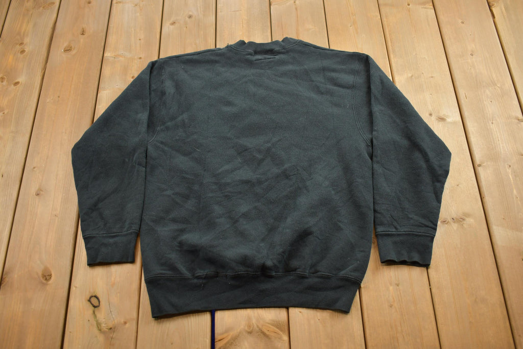 Vintage 1990s Timberland Weathergear Ball Hat Embroidered Crewneck Sweatshirt