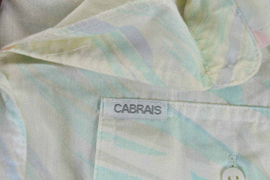 Vintage 1980s Cabrais Button Up Shirt