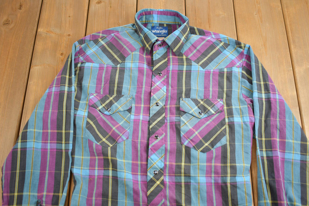 Vintage 1990s Wrangler Button Up Shirt