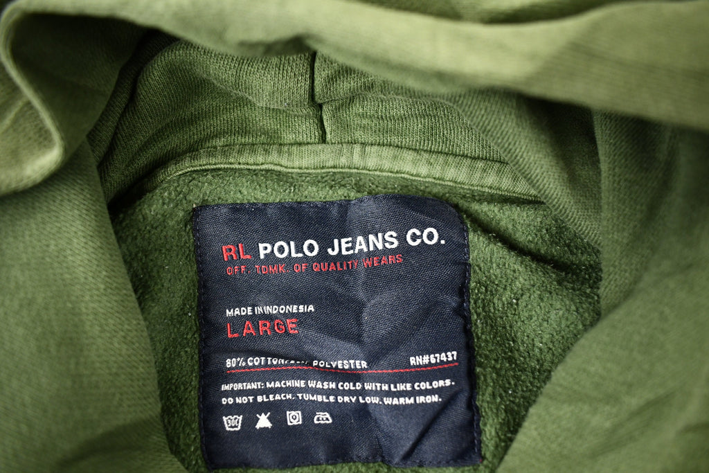 Vintage 1990s Ralph Lauren Polo Jeans Co Hoodie