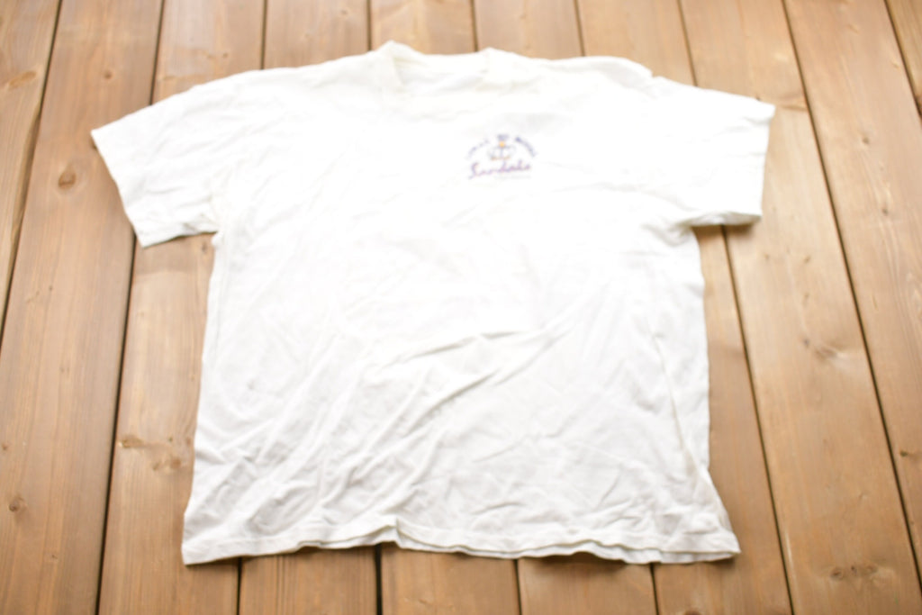 Vintage 1990s Loyal To Royal Sandals Graphic T-Shirt
