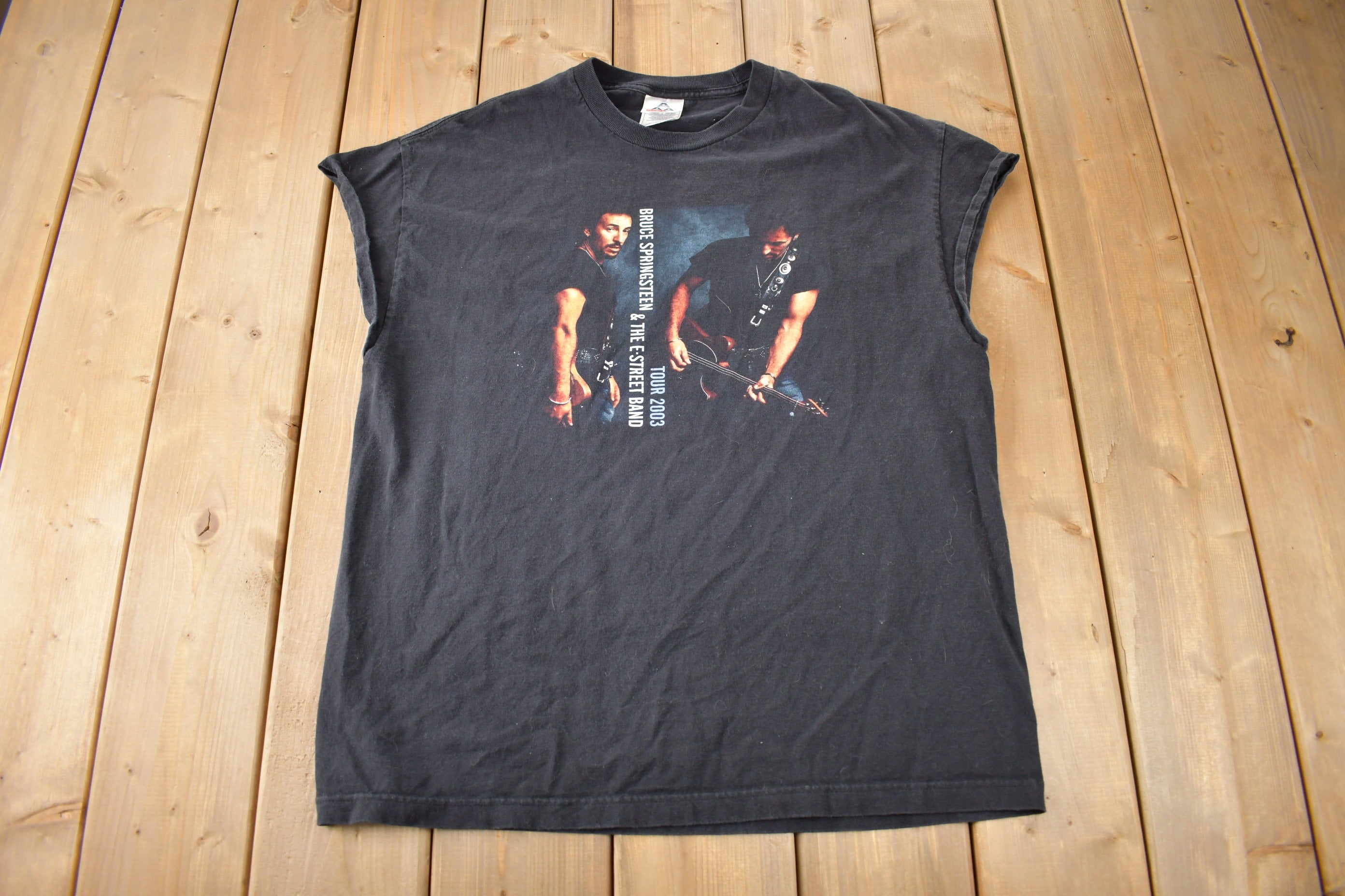 Vintage 2003 Bruce Springsteen & The E-Street Band Tour T-shirt Size XL