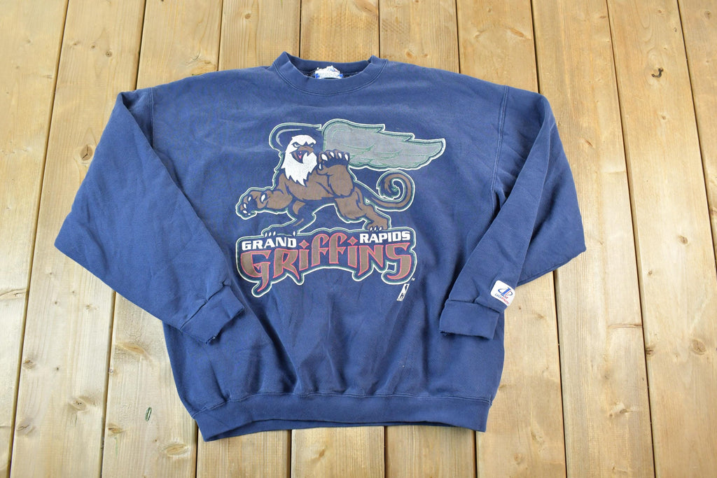Vintage 1990s Grand Rapids Griffins University Crewneck
