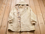 Vintage 1990s 100% Wool Hooded Jacket