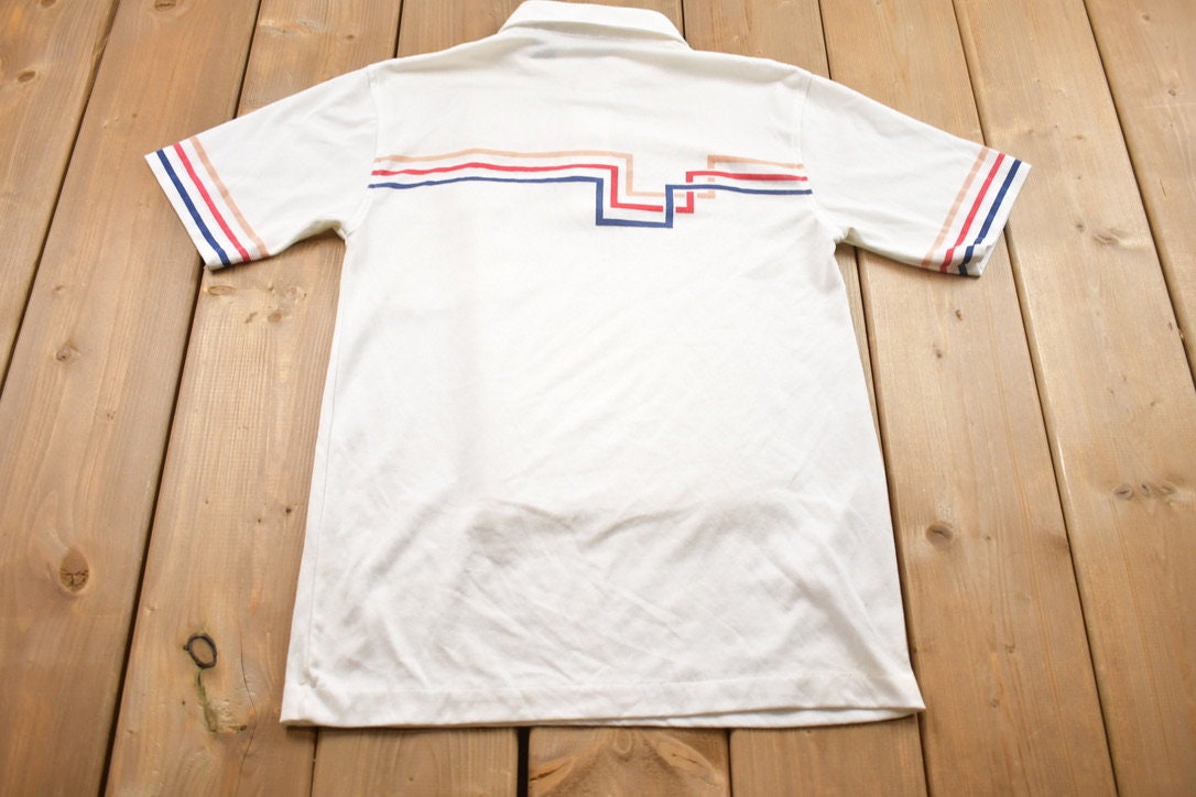 Vintage 1990s Royale Air Button Up Collar T Shirt