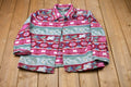 Vintage 1990s Carrol Reed All Over Print Fleece Sweater