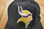 Vintage 1990s Minnesota Vikings Snapback NFL Hat / 90's Embroidered Sportswear Cap