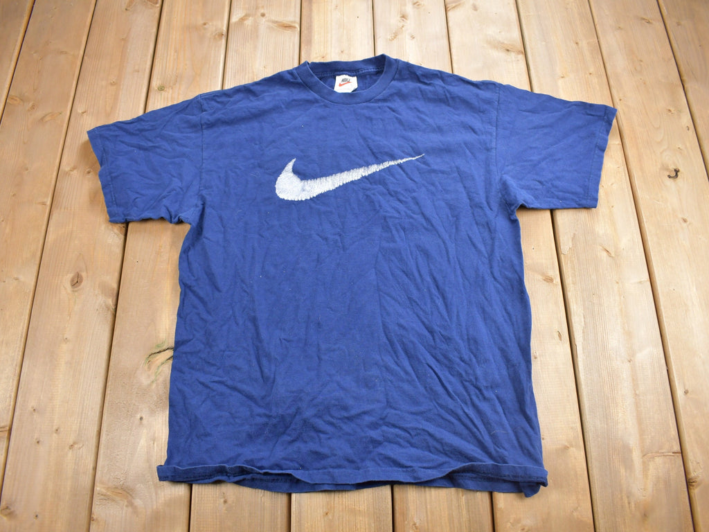 Vintage 1990s Nike Big Swoosh Graphic T-Shirt