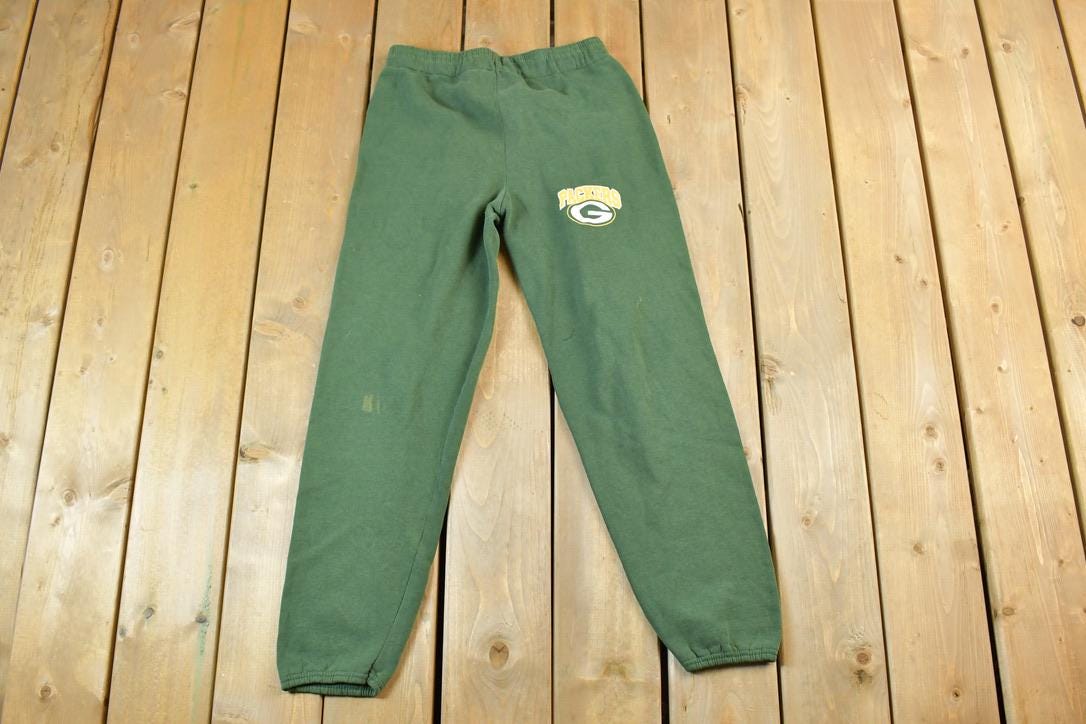 Vintage 1990s Green Bay Packers NFL Track Pants