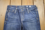 Vintage Y2K Miss Me Bedazzled Low Rise Jeans Size 26x31
