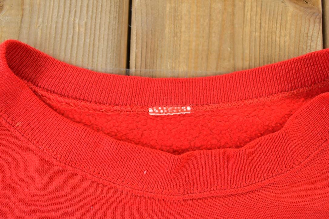 Vintage 1990s Wisconsin University Collegiate Crewneck
