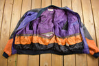 Vintage 1990s Micheal Hoban Martial Arts Patchwork Leather Jacket
