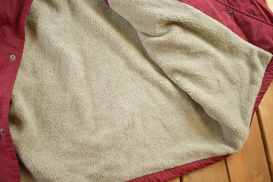 Vintage 1990s Nike Sherpa Lined Winter Jacket