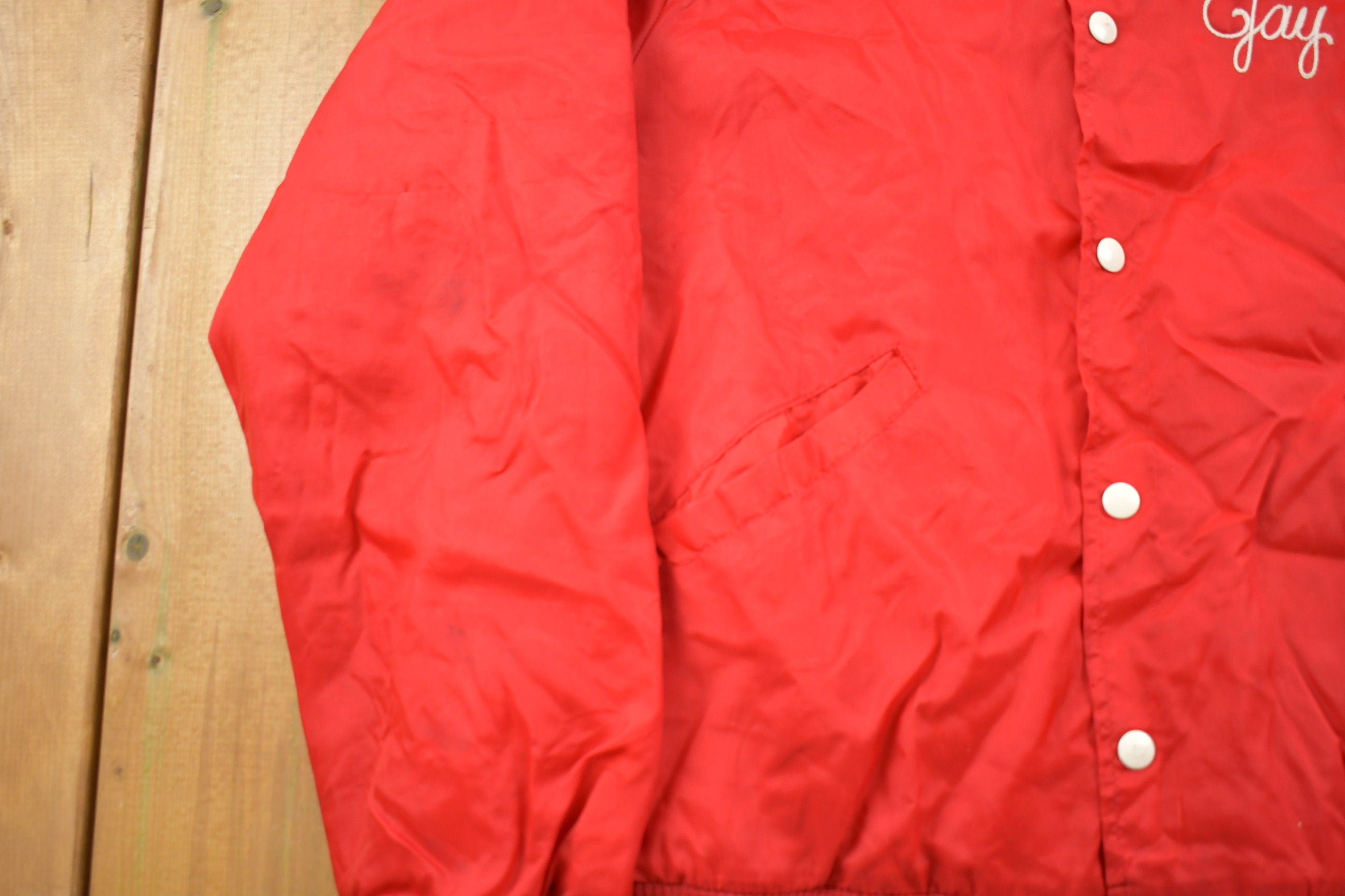 Vintage 1980s Butwin Varsity Jacket