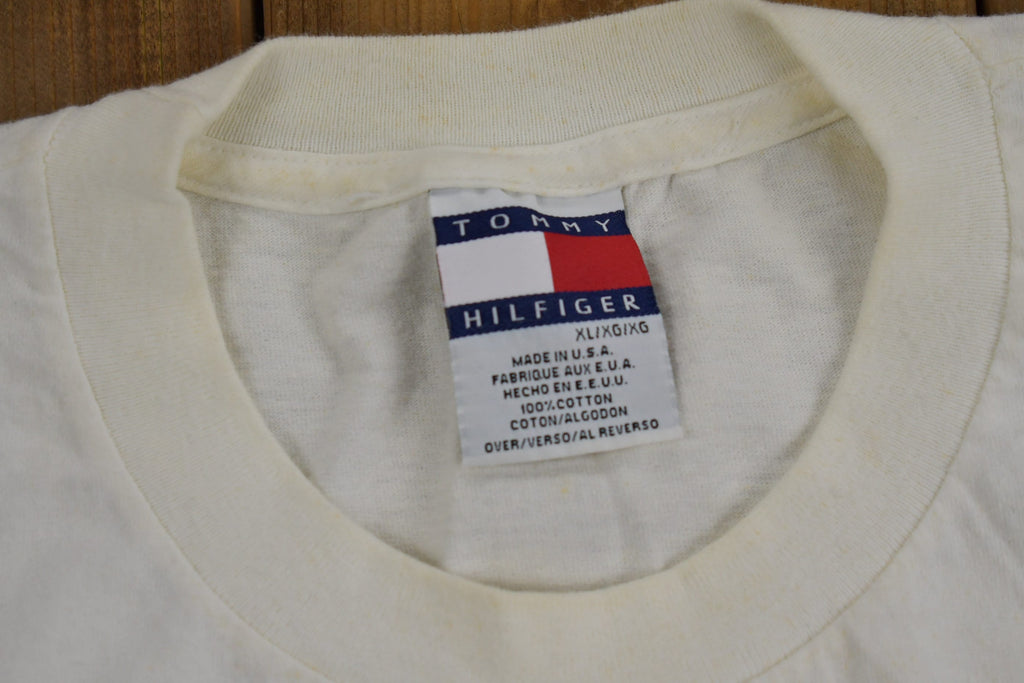 Vintage 1990s Tommy Hilfiger Freedom Graphic T Shirt