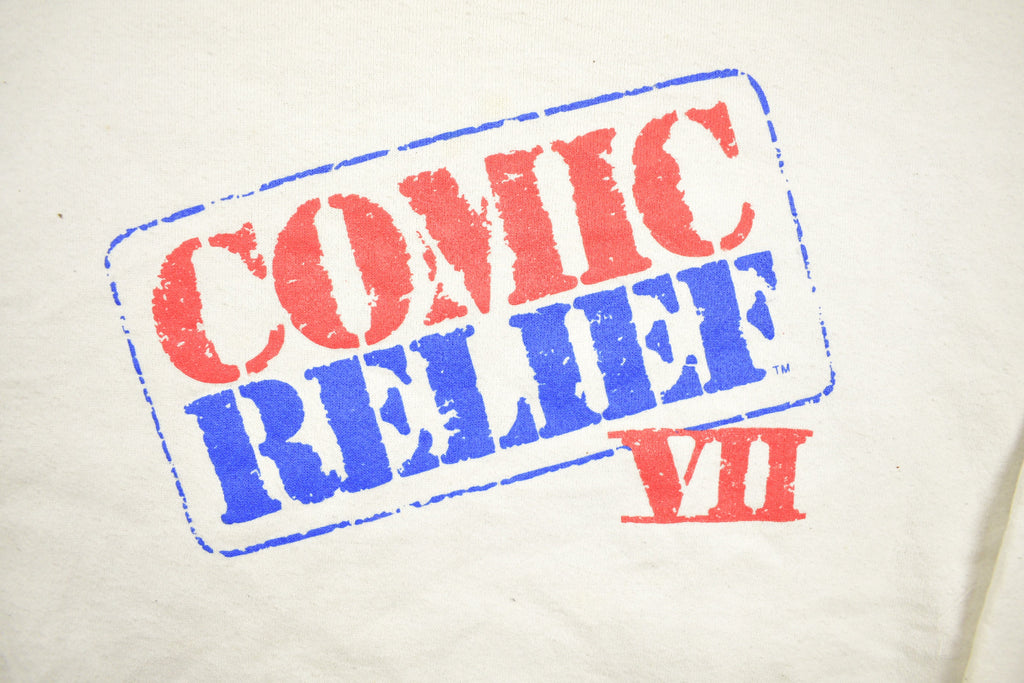 Vintage 1990s Comic Relief VII Graphic Crewneck Sweatshirt
