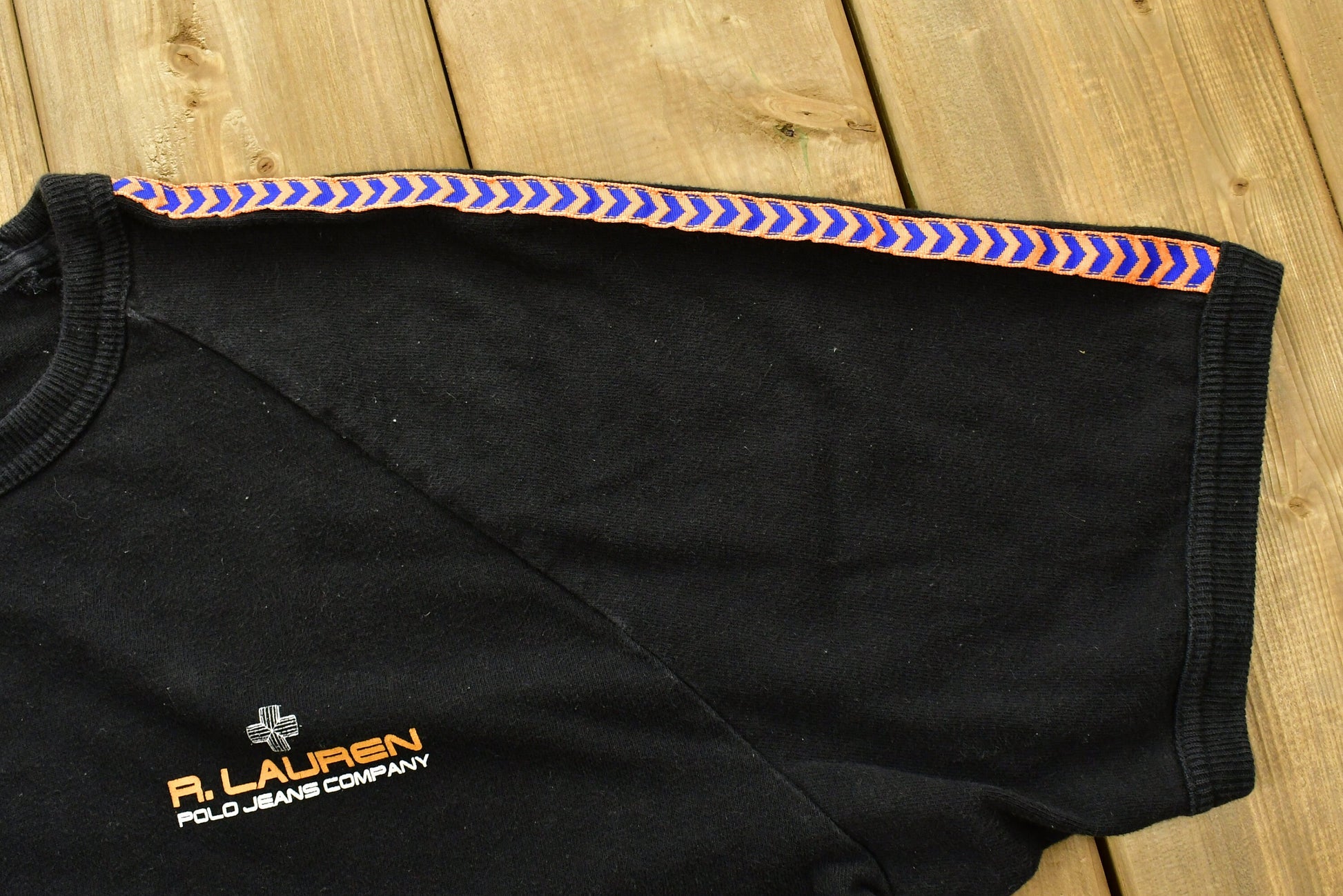 Vintage 90's Polo Jeans Co Ralph Lauren Ringer T-Shirt