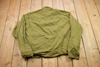 Vintage 1990s Club Monaco Blank Green Button Up Shirt