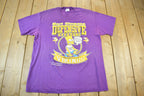 Vintage 1990s Minnesota Vikings The Simpsons NFL Graphic T-Shirt Men's xl