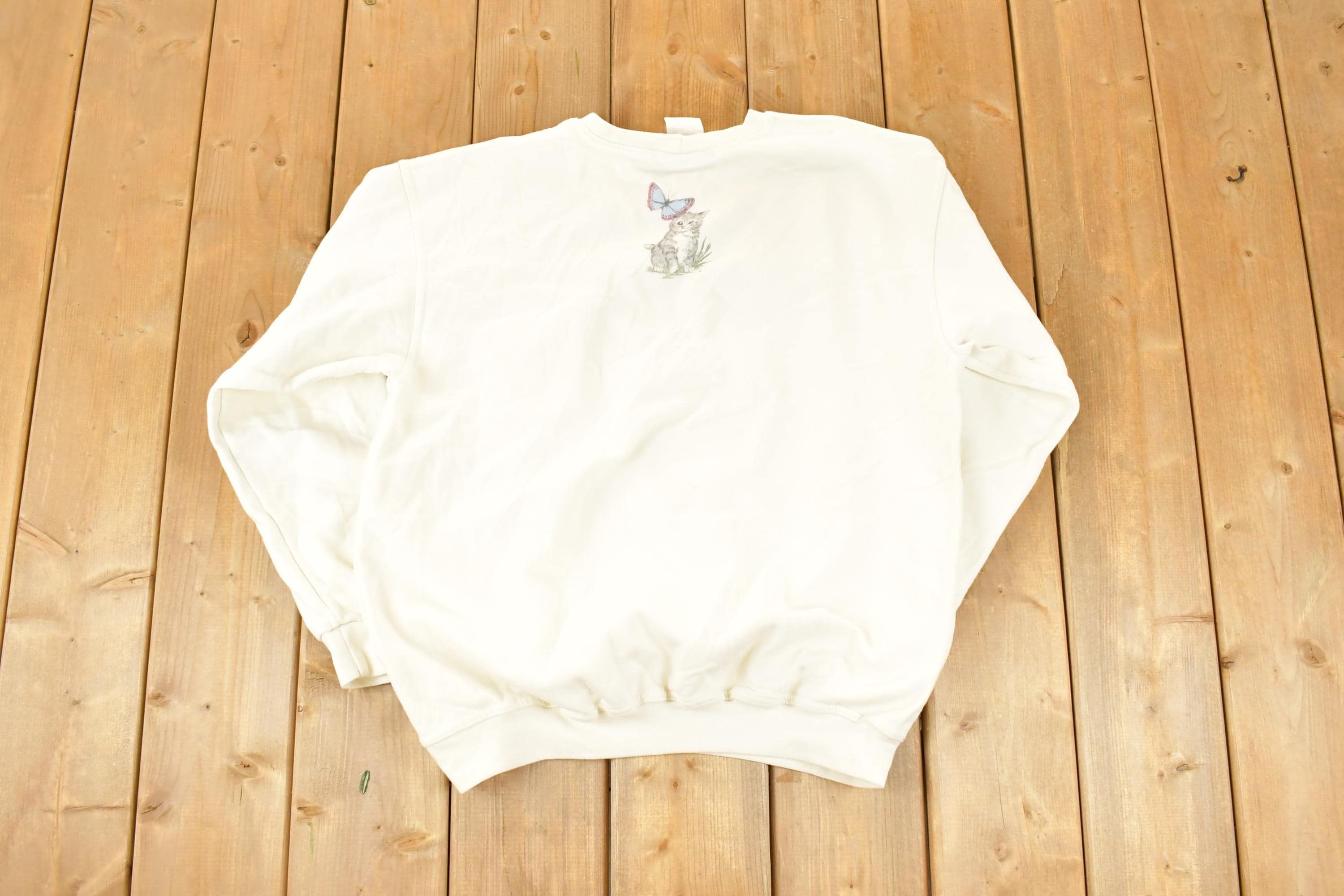 Vintage 1990s Northern Reflections Playful Puppies Crewneck Sweatshirt Women's L