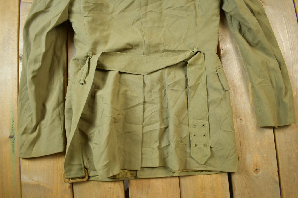 Vintage 1967 Military Summer Mans Coat Size 36