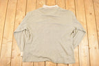 Vintage 1990s Trader Bay Quarter Button Shirt Men's L