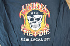 Vintage 1990s Union Til I Die USA Crewneck Sweatshirt