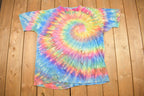 Vintage 1990s Tie Dye Graphic T Shirt