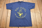 Vintage 1990s Rat Pack Great Lakes Bureau Graphic Souvenir T Shirt