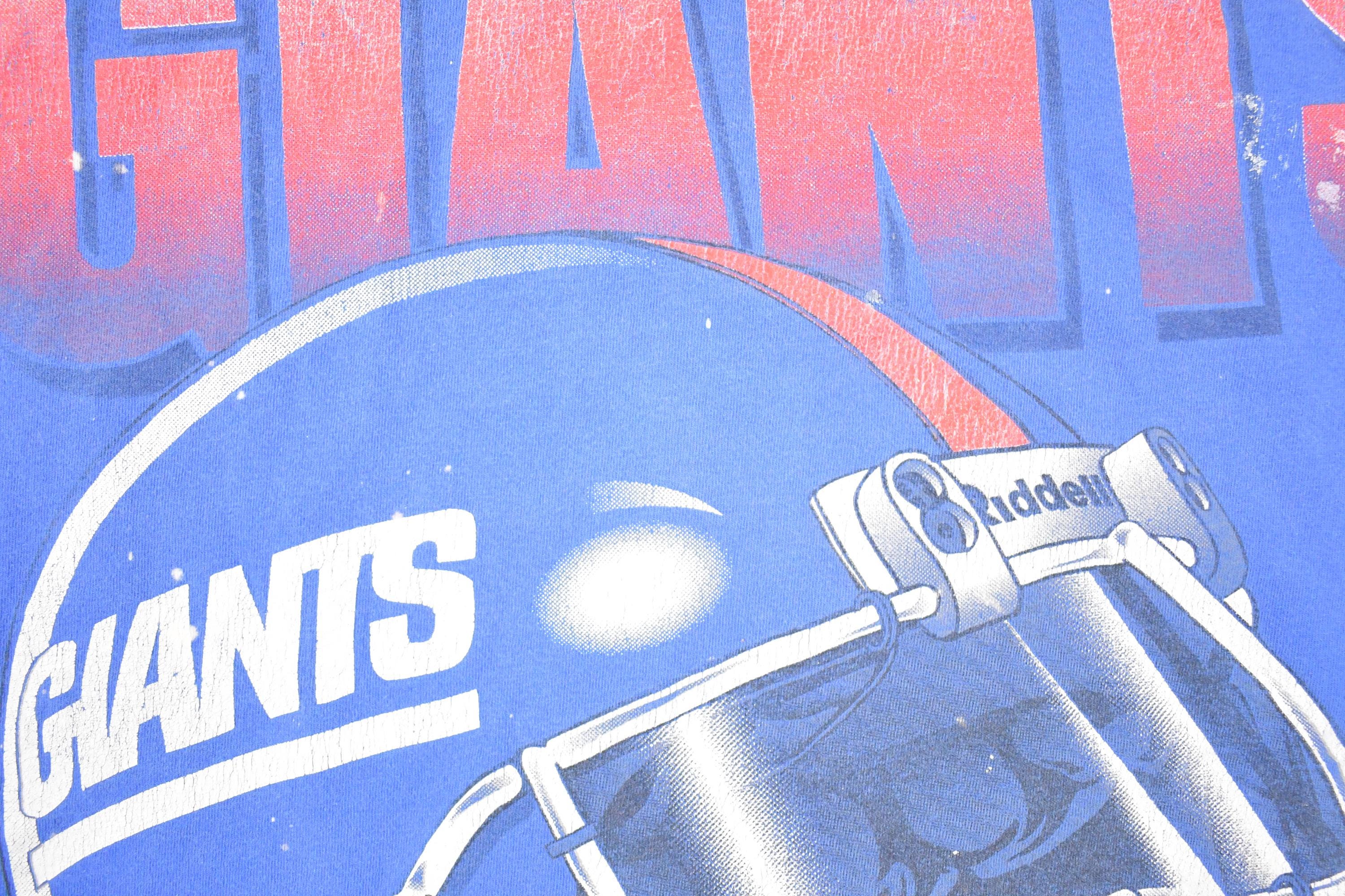 Vintage 1994 Riddell New York Giants NFL T-Shirt Men's