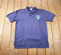 Vintage 1990s Toronto Maple Leafs Embroidered Golf Shirt Made In USA