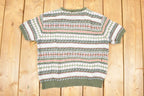 Vintage 1990s Christopher & Banks Knit Crewneck Sweater Women's L